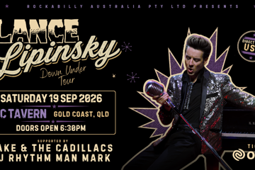 ROCKIN REVIVAL FESTIVAL AFTERPARTY - Lance Lipinsky (USA) - Down Under Tour
