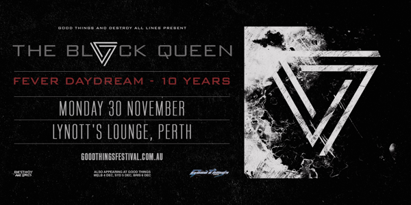 THE BLACK QUEEN (USA) live at Lynott's Lounge - Concert poster
