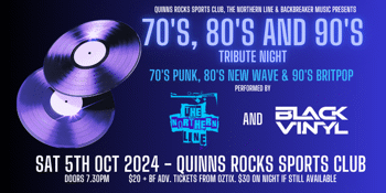 70's, 80's & 90's Tribute Night