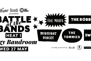 Battle of the Bands - Heat 1 feat. The Mods, Midnight Violet, The Tommies, Swordfish, The Robbies