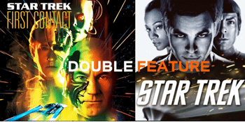 Star Trek Double Feature - Star Trek : First Contact (M) Plus Star Trek 2009 (M) Presented on 35mm Film