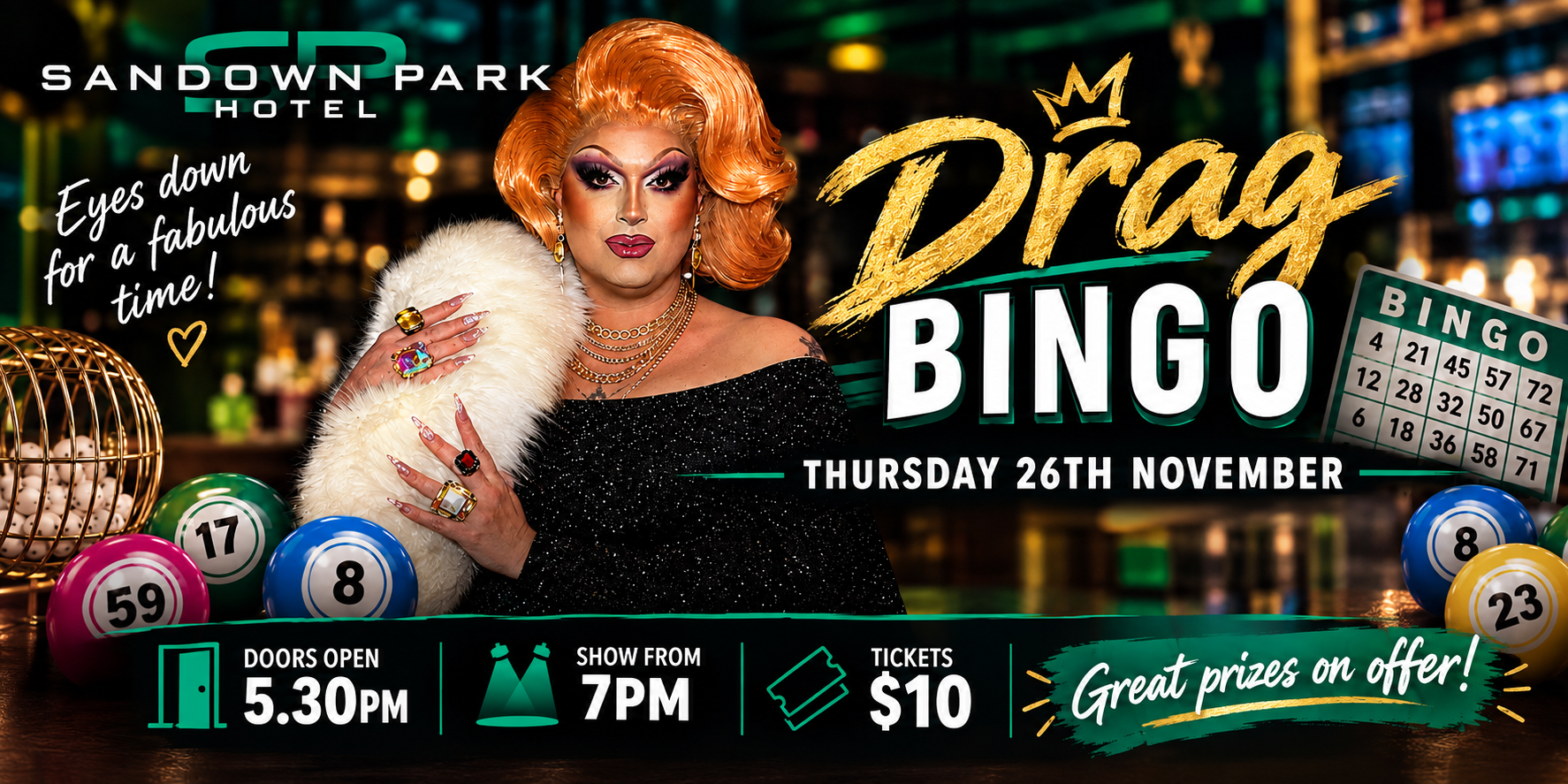 DRAG BINGO