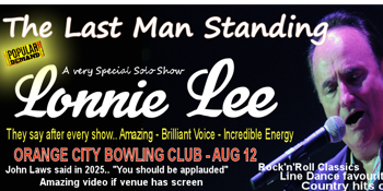 LONNIE LEE - LAST MAN STANDING SHOW