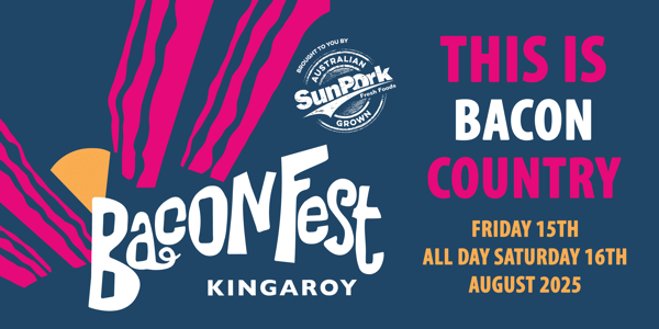 Event image for Kingaroy Baconfest 2025