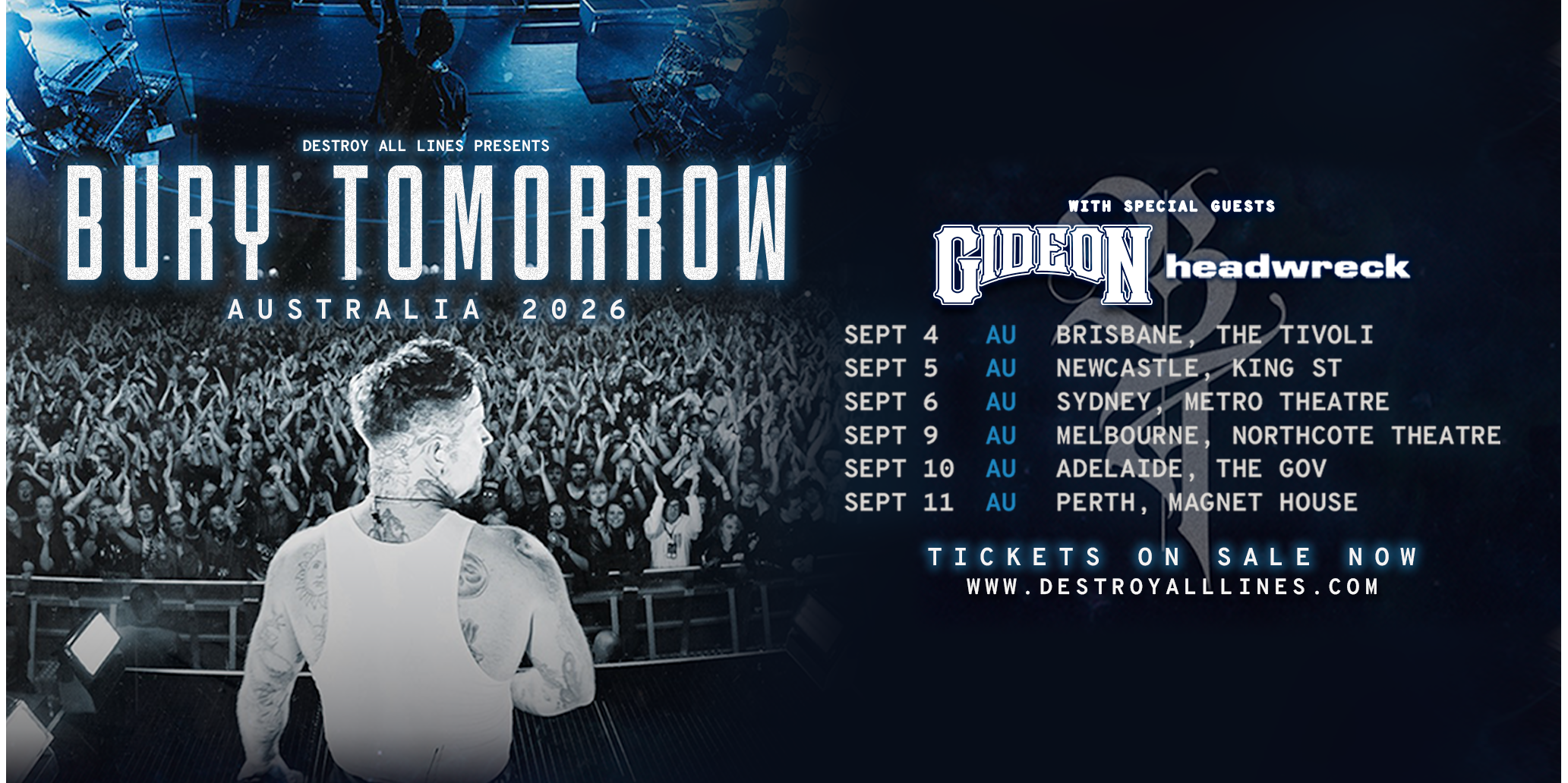 Bury Tomorrow (uk) Will You Haunt Me Australian Tour 2026