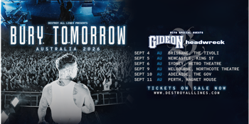 Bury Tomorrow (uk) Will You Haunt Me Australian Tour 2026