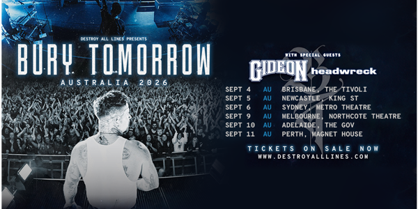 Bury Tomorrow (uk) Will You Haunt Me Australian Tour 2026