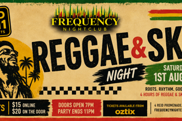BED BY 11 PRESENTS: REGGAE & SKA NIGHT @ JOONDALUP Frequency Nightclub