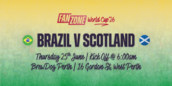 BRAZIL v SCOTLAND | Fan Zone