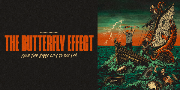 The Butterfly Effect live at Hoey Moey Hotel - Concert poster