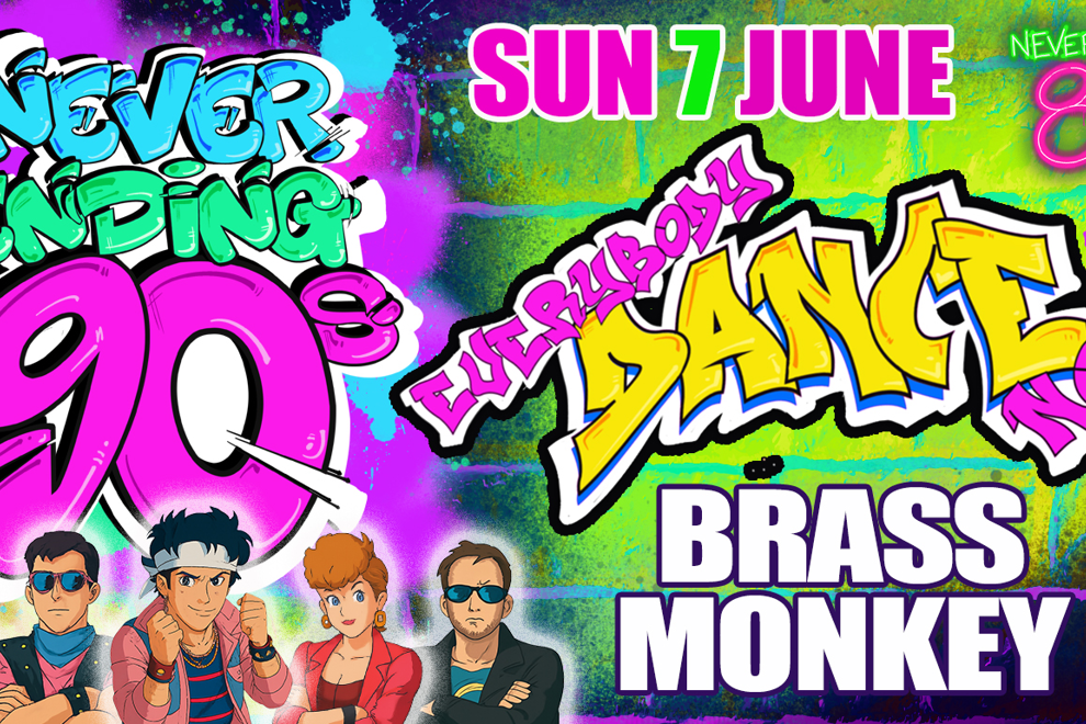 Never Ending 80s PRESENTS Never Ending 90s - Everybody Dance Now!