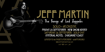 Jeff Martin 'The Songs Of Led Zeppelin'