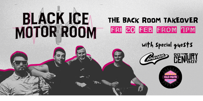 Black Ice Motor Rooms Back Room Takeover