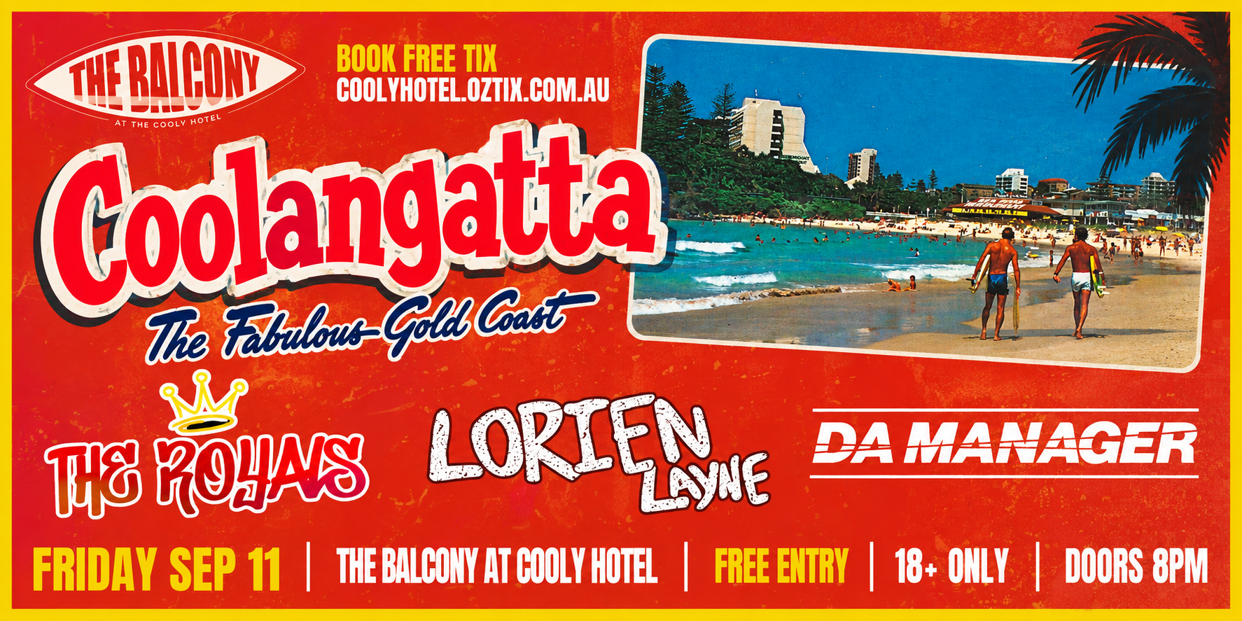 The Royals, Lorien Layne & Da Manager! (FREE ENTRY)
