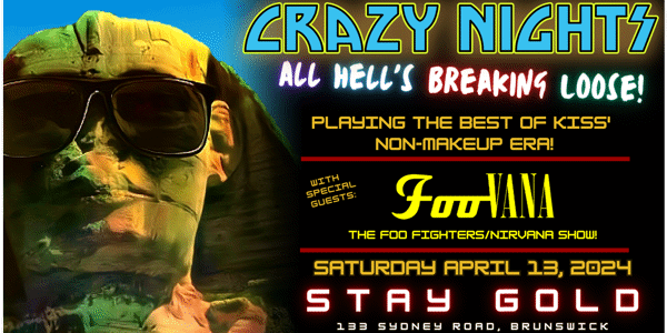 Event image for Crazy Nights + FooVana