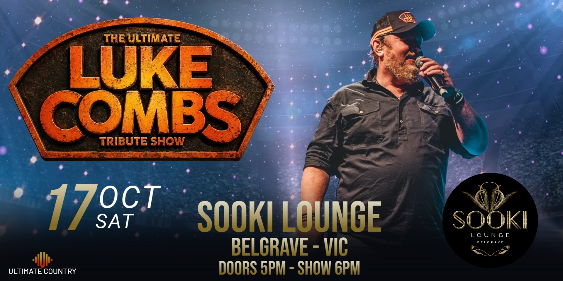 THE ULTIMATE LUKE COMBS TRIBUTE SHOW