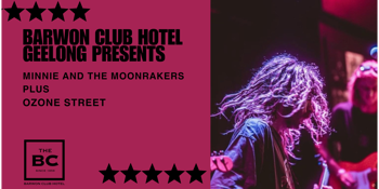 Rhythm N' Blues Boogaloo : Minnie & The Moonrakers + Ozone Street