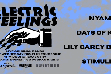 Electric Feelings?Nyamaha ?Days of Kaos?Lily Carey Band?STIMULEYES