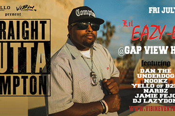 Straight Outta Compton with Lil Eazy E- Alice Springs