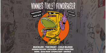 VINNIES TOILET FUNDRAISER