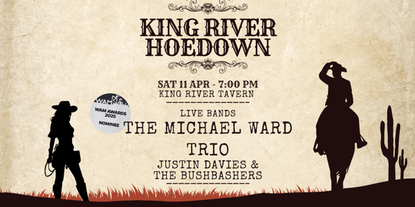King River Hoedown 2026 - The Michael Ward Trio & Justin Davies & The Bush Bashers image