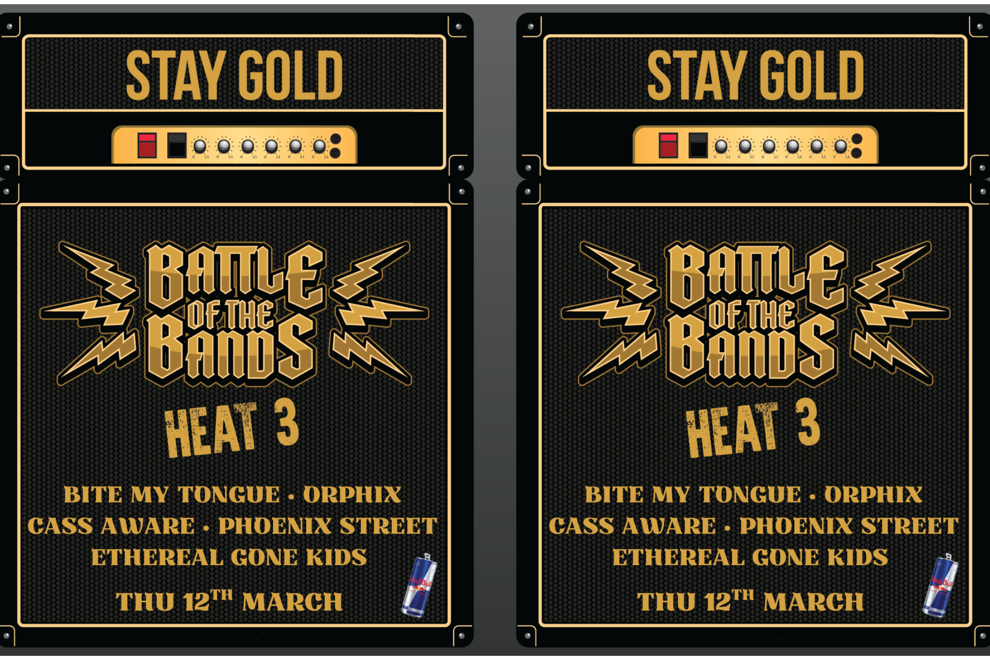 Stay Gold Battle Of The Bands - Heat 3