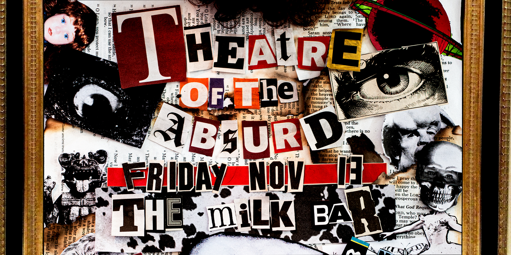 'THEATRE OF THE ABSURD' ft. MAN OF A THOUSAND FACES (single launch)