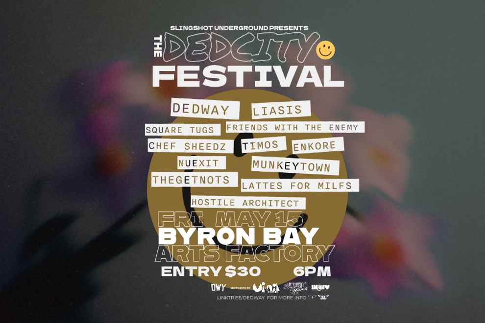 DEDCITY FESTIVAL BYRON BAY