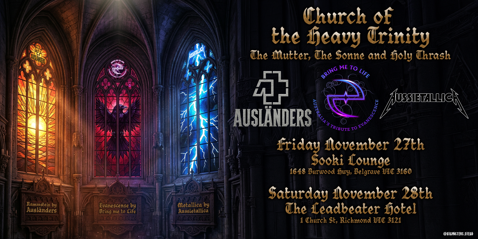 THE CHURCH OF THE HEAVY TRINITY - BELGRAVE