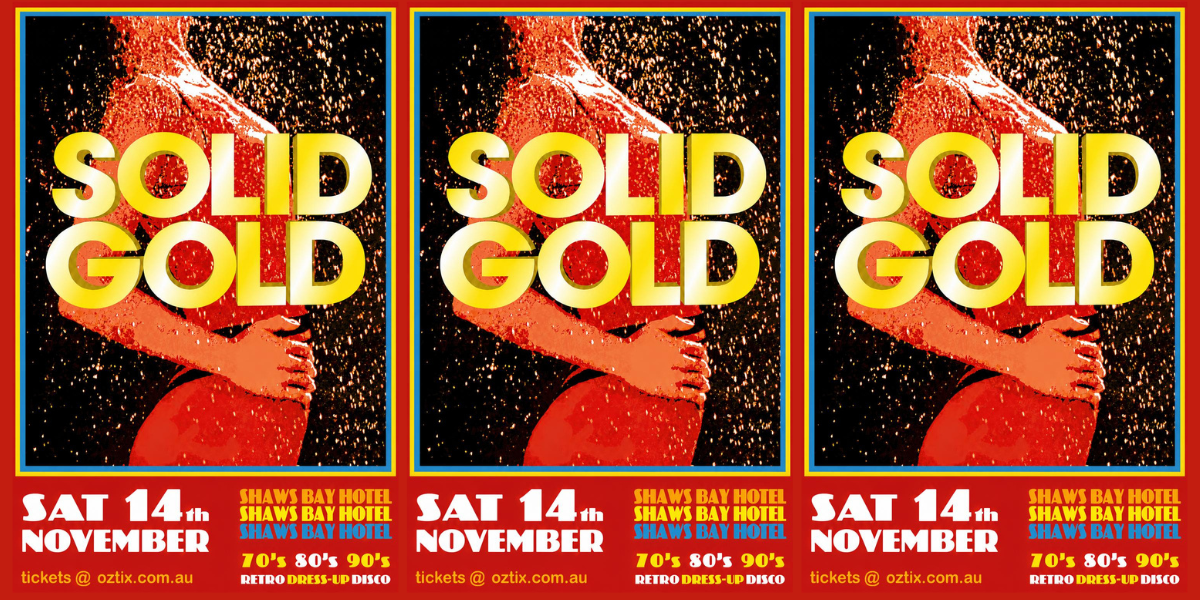 Solid Gold Retro Disco Party
