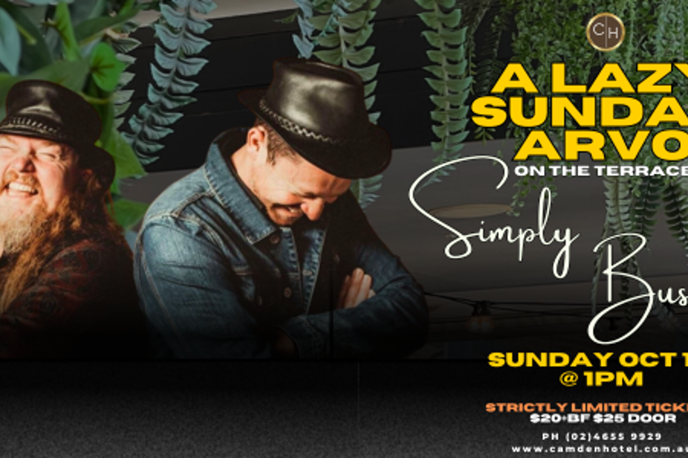 A Lazy Sunday Arvo with Simply Bushed