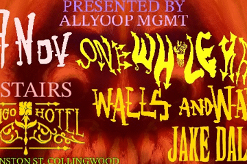 GOTH PSYCH GRUNGE NITE ft One Whole Hand Walls, Waves & Jake Dalby [UPSTAIRS]