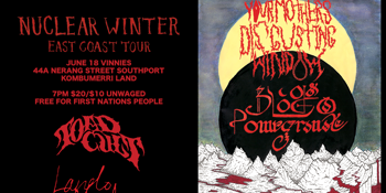 Your Mothers Disgusting Window and Blood of a Pomegranate w/ Toad Cult & Langlo Paniflax