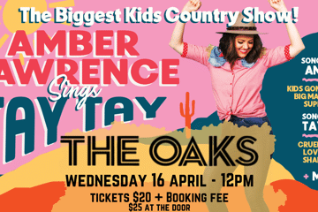 AMBER LAWRENCE SINGS TAY TAY FOR THE BIGGEST KIDS COUNTRY SHOW