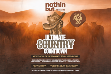 Ultimate Country Countdown LIVE at Stamford