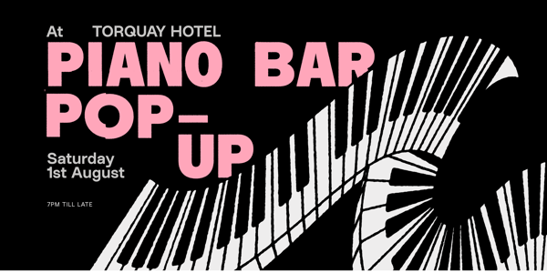Piano Bar - Pop-Up - Torquay Hotel