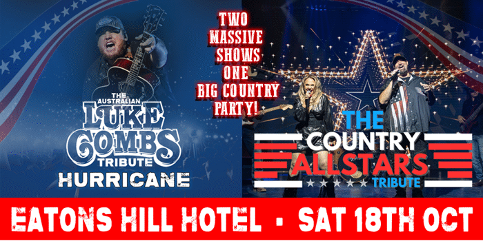 HURRICANE: THE AUSTRALIAN LUKE COMBS TRIBUTE & THE COUNTRY ALL-STARS