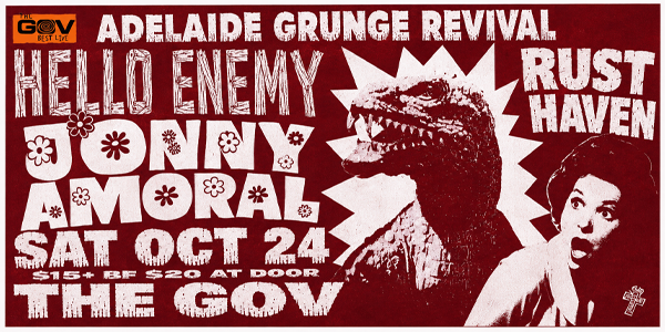 HELLO ENEMY, JONNY AMORAL & RUST HAVEN