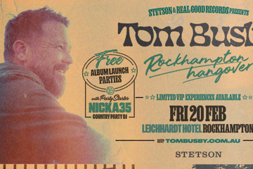 Tom Busby – Rockhampton Hangover Album Launch Party