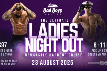 The ULTIMATE LADIES NIGHT OUT on Newcastle Harbour! Bad Boys Afloat