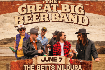 The Great Big Beer Band - Mildura (ft Line Dancing and Support)