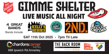 The Salvation Army Presents Gimme Shelter Concert for the Homeless