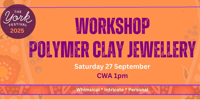 Polymer Clay Jewellery Workshop