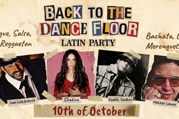 BACK TO THE DANCE FLOOR - Latin Party