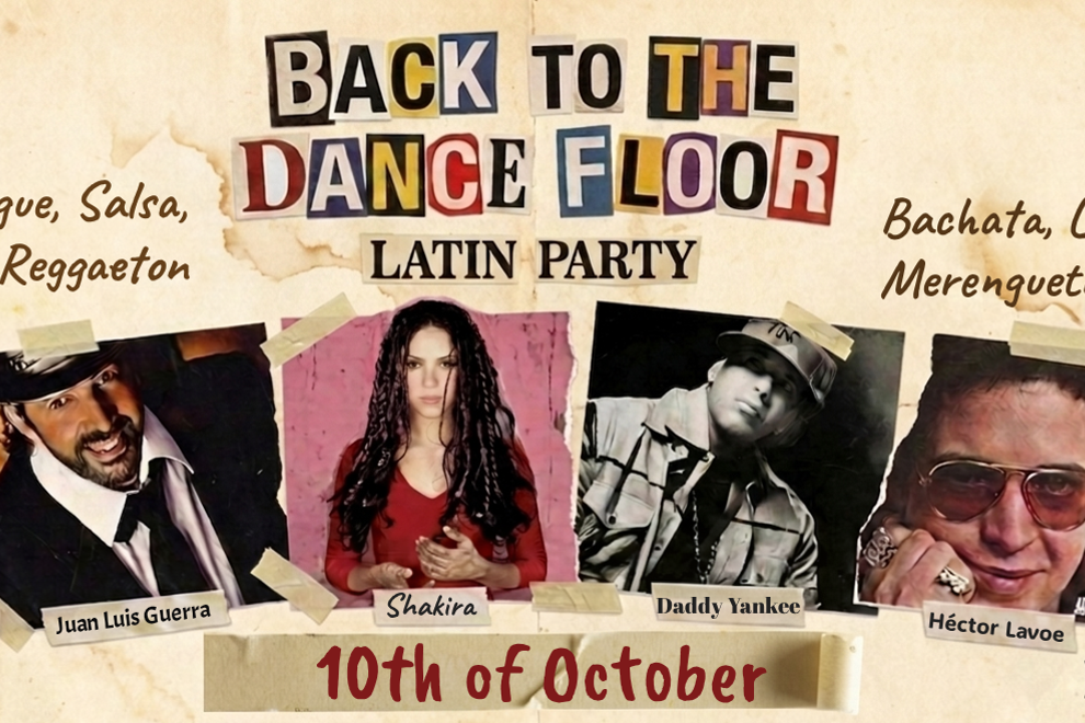 BACK TO THE DANCE FLOOR - Latin Party
