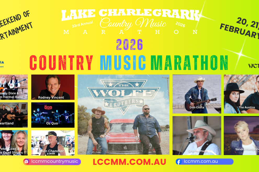 Lake Charlegrark 33rd Annual Country Music Marathon