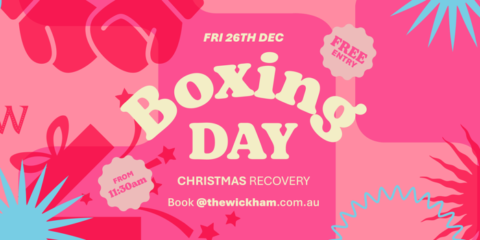 The Wickham Boxing Day Recovery Session