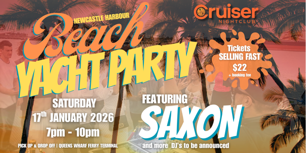 BEACH YACHT PARTY poster