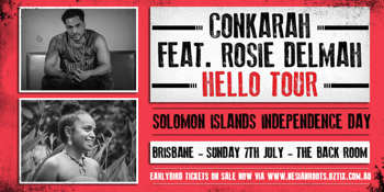 Conkarah & Rosie Delmah 'Hello Tour'