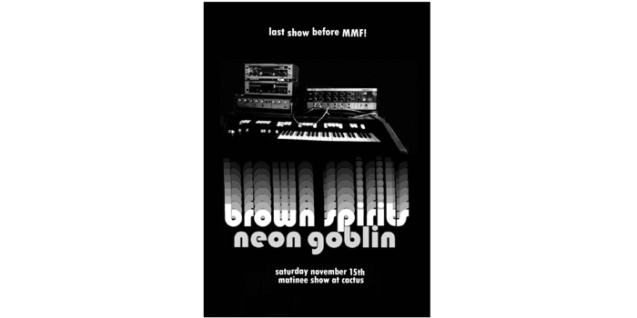 Brown Spirits (Last show till MMF)